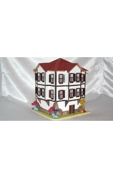 Maket Safranbolu Evi Gece Lambalı Paçacı Evi Maket Safranbolu Evi Gece Lambalı Paçacı Evi