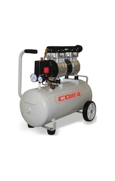 Cora EWS24 1 Hp 8 Bar 24 LT Yağsız Sessiz Hava Kompresörü Cora EWS24 1 Hp 8 Bar 24 LT Yağsız Sessiz Hava Kompresörü