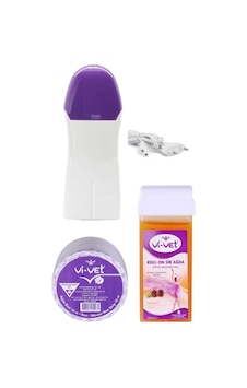 Kartuş Ağda Makinesi + Vi-Vet Naturel Kartuş Ağda + Ağda Bezi 10 M Kartuş Ağda Makinesi + Vi-Vet Naturel Kartuş Ağda + Ağda Bezi 10 M