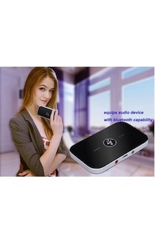 Bluetooth 5.0 2-in-1 Ses Verici Ve Alıcı Adaptör Tv Pc Araç Hoparlör İçin Audio Transmitter Receiver, Aux Destekli Tx Rx Kablosuz Müzik Çevirici Zr1137 Bluetooth 5.0 2-in-1 Ses Verici Ve Alıcı Adaptör Tv Pc Araç Hoparlör İçin Audio Transmitter Receiver, Aux Destekli Tx Rx Kablosuz Müzik Çevirici Zr1137