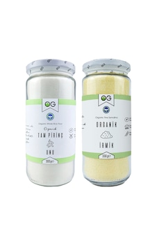OG natural Organik Tam Pirinç Unu ve Organik Bebek İrmiği Seti OG natural Organik Tam Pirinç Unu ve Organik Bebek İrmiği Seti