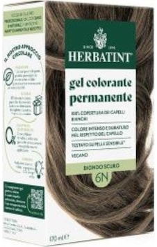 Herbatint Permanent Hair Coloring Gel 6n - Dark Blonde 170ml Herbatint Permanent Hair Coloring Gel 6n - Dark Blonde 170ml