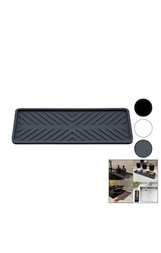 Lunaev Organizer - Silikon Mutfak Lavabo Düzenleyici Renkli Mat 22.5 X 9 Cm Brkt-178617 5 Katlı