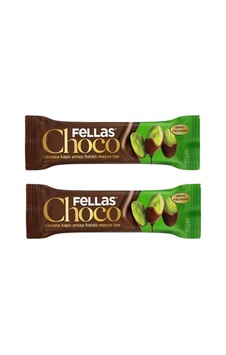 Çikolata Kaplı Meyve Bar Antep Fıstıklı 35gr X2 Çikolata Kaplı Meyve Bar Antep Fıstıklı 35gr X2