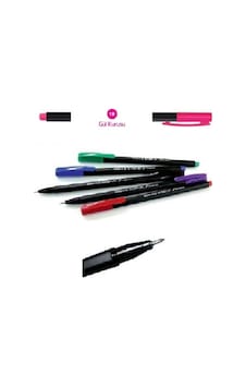 Dong-A Hexaplus Fineliner Fiber Uçlu No 19 Gül Kurusu Dong-A Hexaplus Fineliner Fiber Uçlu No 19 Gül Kurusu