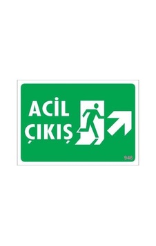 Plentifulacil Çıkış Uyarı Levhası 17,5x25 Kod: 946 Plentifulacil Çıkış Uyarı Levhası 17,5x25 Kod: 946