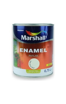 Marshall Enamel Parlak Ahşap Metal Boyası Kum Beji 0,75 L Marshall Enamel Parlak Ahşap Metal Boyası Kum Beji 0,75 L