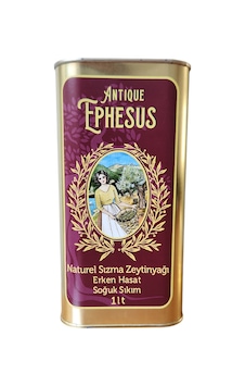 Antique Ephesus Erken Hasat Soğuk Sıkım Naturel Sızma Zeytinyağı 1 L