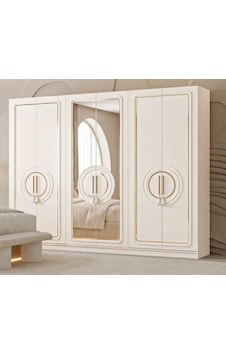 Milenyum Mdf 6 Kapılı Dolap Aytaşı Milenyum Mdf 6 Kapılı Dolap Aytaşı