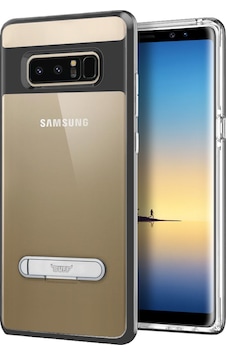 Buff Galaxy Note 8 İle Uyumlu Air Bumper Kılıf Space Gray Gri Buff Galaxy Note 8 İle Uyumlu Air Bumper Kılıf Space Gray Gri
