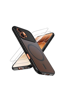 Teleplus Honor 600 5g Kılıf Lunex Mat Manyetik Araç Tutucu Kapak + Nano Ekran Koruyucu Siyah Teleplus Honor 600 5g Kılıf Lunex Mat Manyetik Araç Tutucu Kapak + Nano Ekran Koruyucu Siyah