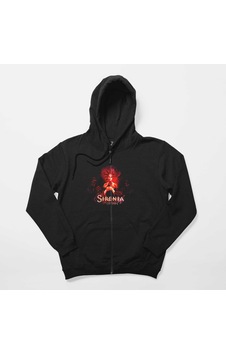 Sirenia The Enigma Of Life Siyah Fermuarlı Kapşonlu Sweatshirt Sirenia The Enigma Of Life Siyah Fermuarlı Kapşonlu Sweatshirt