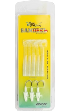 Hanfish Sandeel Silikon 80 Mm - 5.2 Gr. Sl-806 Glow