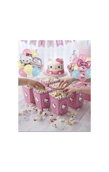 Hello Kitty Konseptli Pembe Baskılı Patlamış Mısır Kutusu 8 Adet - Doğum Günü Ve Parti Malzemeleri Hello Kitty Konseptli Pembe Baskılı Patlamış Mısır Kutusu 8 Adet - Doğum Günü Ve Parti Malzemeleri