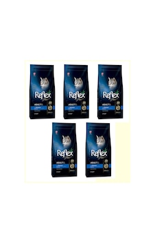 Reflex Plus Somon Balıklı Yetişkin Kedi Maması 5 x 1500 G