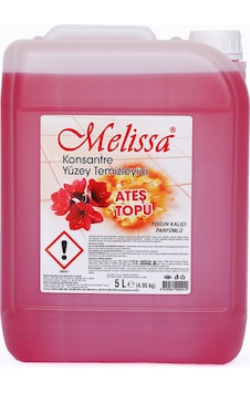Melissa Konsantre Yüzey Temizleyici Ateş Topu 5 L Melissa Konsantre Yüzey Temizleyici Ateş Topu 5 L