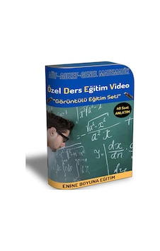 Enine Boyuna Aöf Genel Matematik Özel Ders Eğitim Video Set Enine Boyuna Aöf Genel Matematik Özel Ders Eğitim Video Set