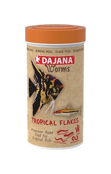Dajana - 363 - Worms Tropical Flakes 250 Ml - Ece-umay - 45 Gr