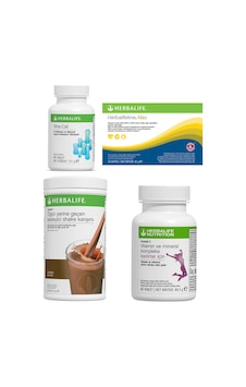 Herbalife Yukarı Kilo Kontrol Kadın Seti Çikolata Shake + Xtra-cal + Omega 3 + Bayan Vitamin Herbalife Yukarı Kilo Kontrol Kadın Seti Çikolata Shake + Xtra-cal + Omega 3 + Bayan Vitamin