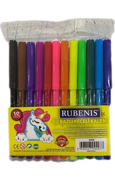 Rubenis Keçeli Kalem 12li - 2 Paket