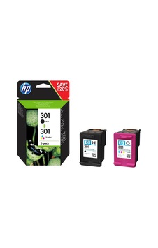 Hp N9J72Ae Bk/Cmy Mürekkep Kartuş 2Li Paket 301 Hp N9J72Ae Bk/Cmy Mürekkep Kartuş 2Li Paket 301
