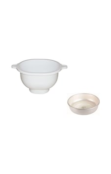 Sağlam Plastik Curun Kurna 20 Lt Beyaz + Hamam Tası 2 Li Su Kovası Seti 511551485 Çok Renkli
