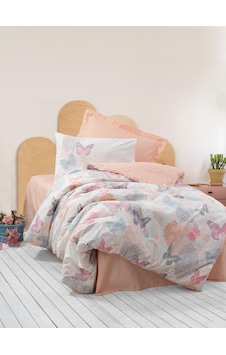 Cotton Box Genç Odası Tek Kişilik Lastikli Çarşaflı Nevresim Takımı Kimela Pembe Cotton Box Genç Odası Tek Kişilik Lastikli Çarşaflı Nevresim Takımı Kimela Pembe