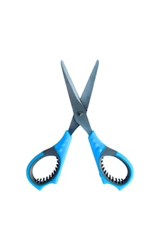 Kolay Tutmaçlı Çelik Çocuk Makası 14 Cm - Mavi Kolay Tutmaçlı Çelik Çocuk Makası 14 Cm - Mavi