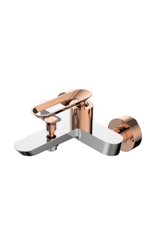Bien Banyo Hermes Banyo Bataryası Krom-Rose Gold Krom Bien Banyo Hermes Banyo Bataryası Krom-Rose Gold Krom