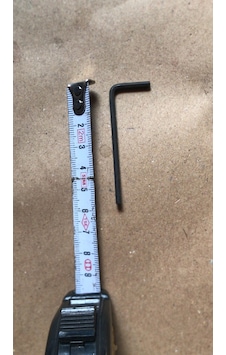 Altaş Alyan Anahtar 2.5mm Altaş Marka Eski Üretim Altaş Alyan Anahtar 2.5mm Altaş Marka Eski Üretim