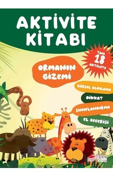 Ormanın Gizemi - Aktivite Kitabı - Tam 18 Aktivite- The Çocuk Ormanın Gizemi - Aktivite Kitabı - Tam 18 Aktivite- The Çocuk