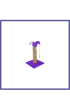 Bezos Kedi Tırmalama Tahtası 70 Cm Mor Nıda Bezos Kedi Tırmalama Tahtası 70 Cm Mor Nıda