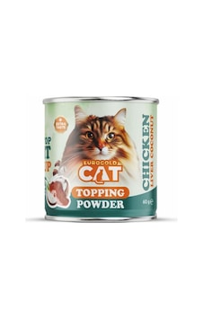 Eurogold Cat Topping Powder Tavuk Ciğerli Mama Tozu 60 G Eurogold Cat Topping Powder Tavuk Ciğerli Mama Tozu 60 G