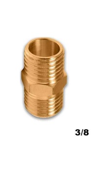 Sarı Nipel 3/8 1 Adet Çok Renkli