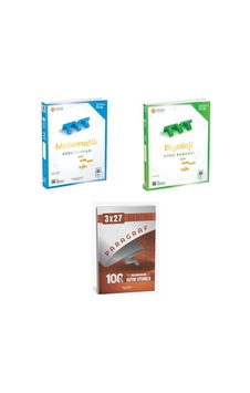 2027 2027 Üçdörtbeş Tyt Matematik + Biyoloji Soru + Anla Kazan Paragraf Deneme 3'lü Set 2027 2027 Üçdörtbeş Tyt Matematik + Biyoloji Soru + Anla Kazan Paragraf Deneme 3'lü Set