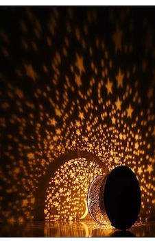 Led Renkli Yıldızlı Gece Gökyüzü Projektör Lambası Siyah Led Renkli Yıldızlı Gece Gökyüzü Projektör Lambası Siyah