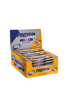 Muscle Station Supreme Crunchy Protein Bar 35 Gr 12 Adet - Bal Badem Muscle Station Supreme Crunchy Protein Bar 35 Gr 12 Adet - Bal Badem