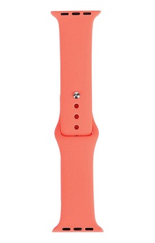 Zore Watch 7 45mm Band Serisi Klasik Kordon Silikon Strap Kayış-apricot Orange Zore Watch 7 45mm Band Serisi Klasik Kordon Silikon Strap Kayış-apricot Orange