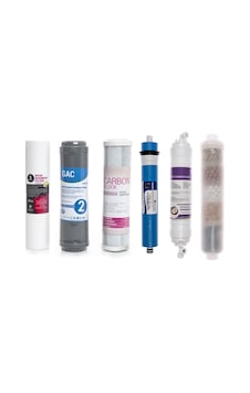 Sulook Açık Kasa Su Arıtma Cihazlarına Uyumlu 6'lı Filtre Seti Lg Membranlı Sulook Açık Kasa Su Arıtma Cihazlarına Uyumlu 6'lı Filtre Seti Lg Membranlı