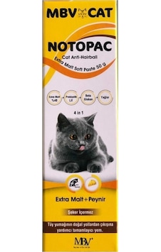 Mbv Cat Notopac Paste Kedi Tüy Yumağı Önleyici Macun 50 G