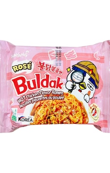 Samyang Buldak Rose Hot Chicken Flavor Ramen 140 G Samyang Buldak Rose Hot Chicken Flavor Ramen 140 G