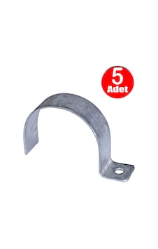 No:10 Tekli Sac Kablo Kroşe 50mm Demir Köprü Metal Boru Tutma Bağlama Kelepçesi -5adet No:10 Tekli Sac Kablo Kroşe 50mm Demir Köprü Metal Boru Tutma Bağlama Kelepçesi -5adet