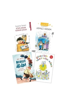 Hediyeli Set Nohut Adam - Güneşi Bile Tamir Eden Adam Kitaplardan Korkan Çocuk Gemici Dedem Sevim Ak Hediyeli Set Nohut Adam - Güneşi Bile Tamir Eden Adam Kitaplardan Korkan Çocuk Gemici Dedem Sevim Ak