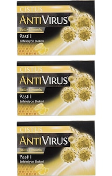 Cistus Ballı Limonlu Pastıl 10'Lu 3 Adet
