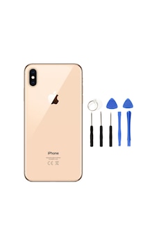 Apple Uyumlu iPhone Xs Max Boş Kasa + Montaj Seti Gold Apple Uyumlu iPhone Xs Max Boş Kasa + Montaj Seti Gold