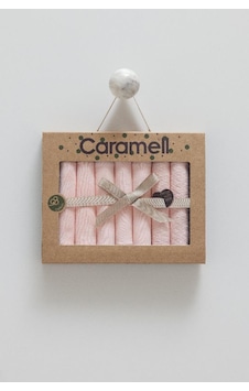 Caramell %100 Pamuk Tiny Lace Mendil Crml.mnd1894 Pembe