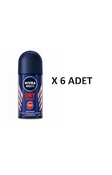 Nivea Dry Impact Erkek Roll On 50 Ml X 6 Adet Nivea Dry Impact Erkek Roll On 50 Ml X 6 Adet