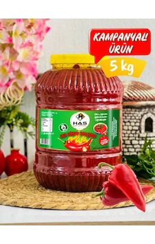 Has Şifa Deposu Gaziantep Güneş Kurusu El Yapımı Acı Biber Salçası 5 KG Has Şifa Deposu Gaziantep Güneş Kurusu El Yapımı Acı Biber Salçası 5 KG