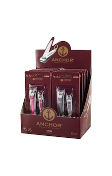 Anchor Gx-108 Tırnak Makası 2'li Set Renkli - 12'li Paket