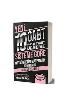 Öabt Ortaöğretim Matematik 10 Deneme - Yediiklim Yayınları Öabt Ortaöğretim Matematik 10 Deneme - Yediiklim Yayınları